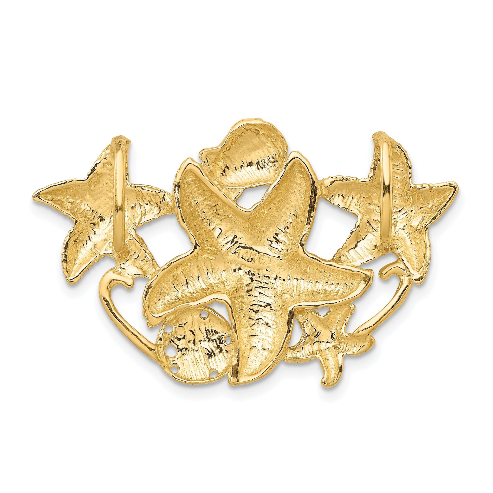 14k Starfish Cluster Slide