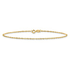 Singapore Chain Necklace in 10K Yellow Gold, 1.1mm