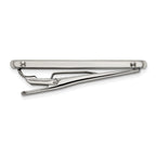 Chisel Stainless Steel Brushed and Polished Tie Bar