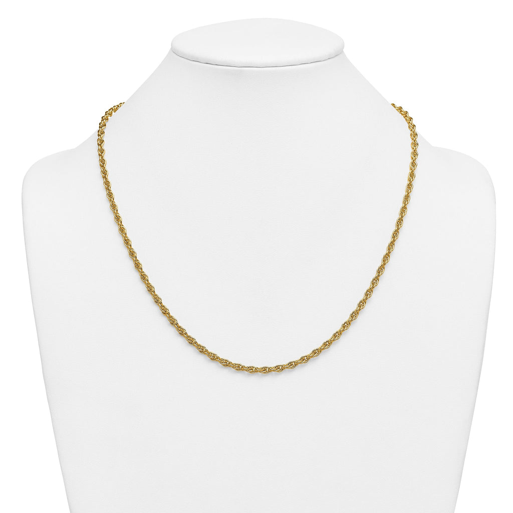 Rope Chain Necklace in 14/20 Gold Filled, 3.8mm