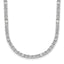 Cheryl 925 Sterling Silver CZ Necklace with Rhodium Plating, Elegant Design