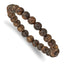8mm Tigerwood Beaded Stretch Bracelet
