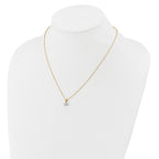 14k 1 carat Lab Grown Diamond VS/SI+ G+ Three Prong 18 inch Solitare Pendant Necklace