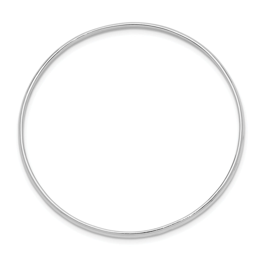 Sophia Jewelers Sterling Silver Children's Polished Slip-On Bangle Bracelet