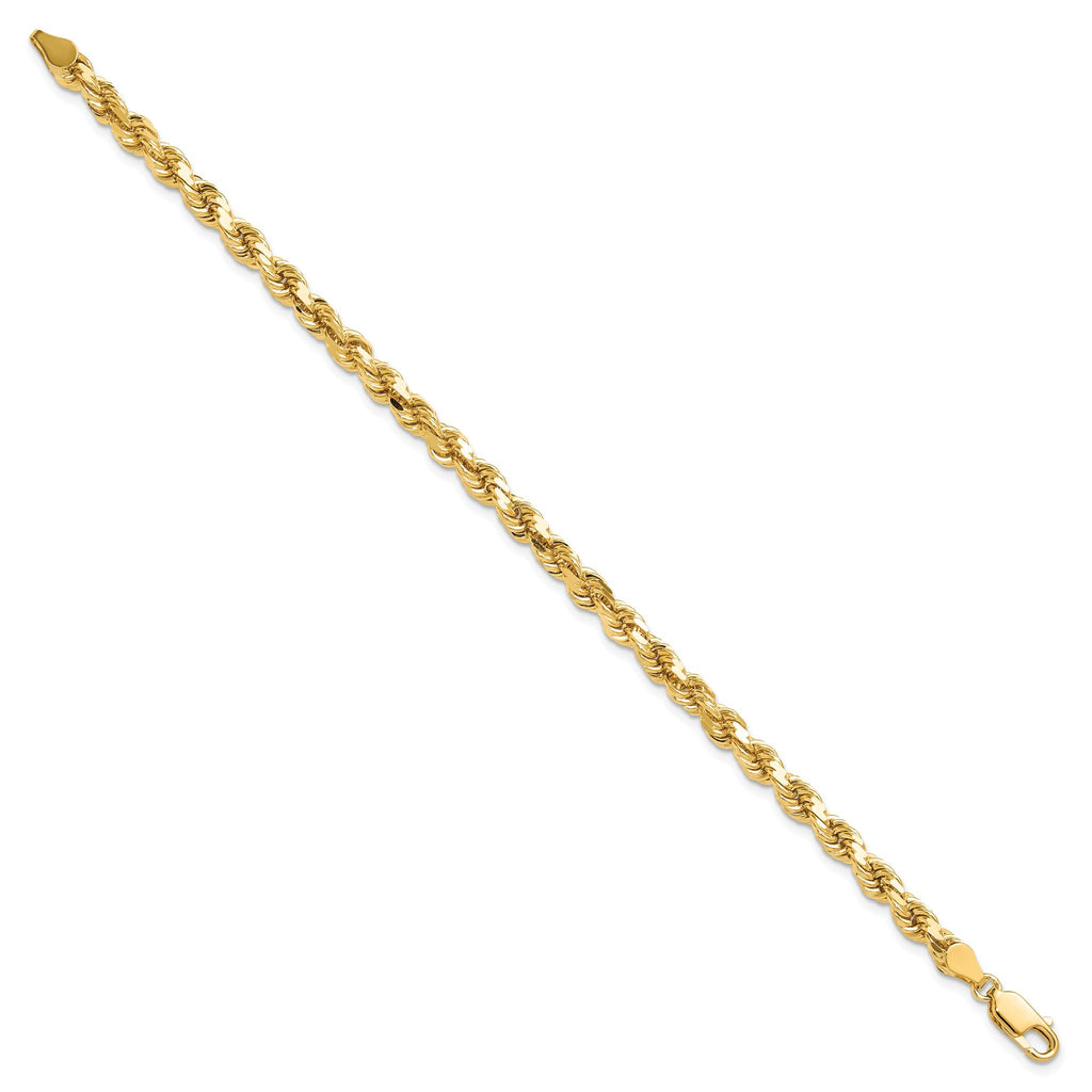 10K Yellow Gold 4.5mm Rope Chain