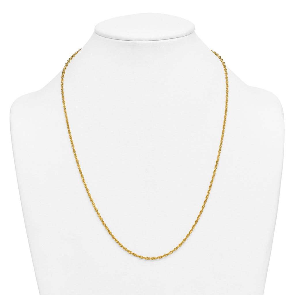 Rope Chain Necklace in 14/20 Gold Filled, 2.5mm