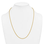 Rope Chain Necklace in 14/20 Gold Filled, 2.5mm
