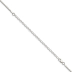 Box Chain Necklace in Sterling Silver, 1.75mm