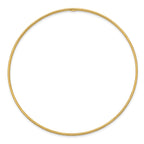 10k 1.5mm Diamond-Cut Slip-on Bangle Bracelet