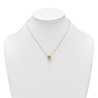14k Polished 3 Oval Rings 16 inch Necklace Plus 2 inch Extender