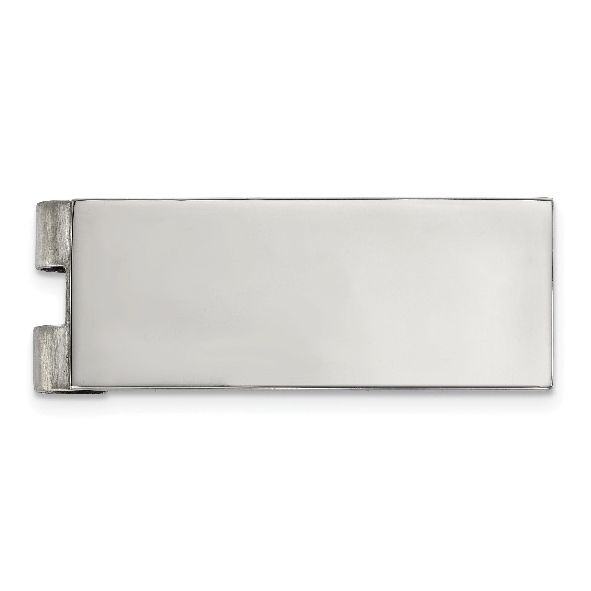 Polished Money Clip in Stainless Steel Main image