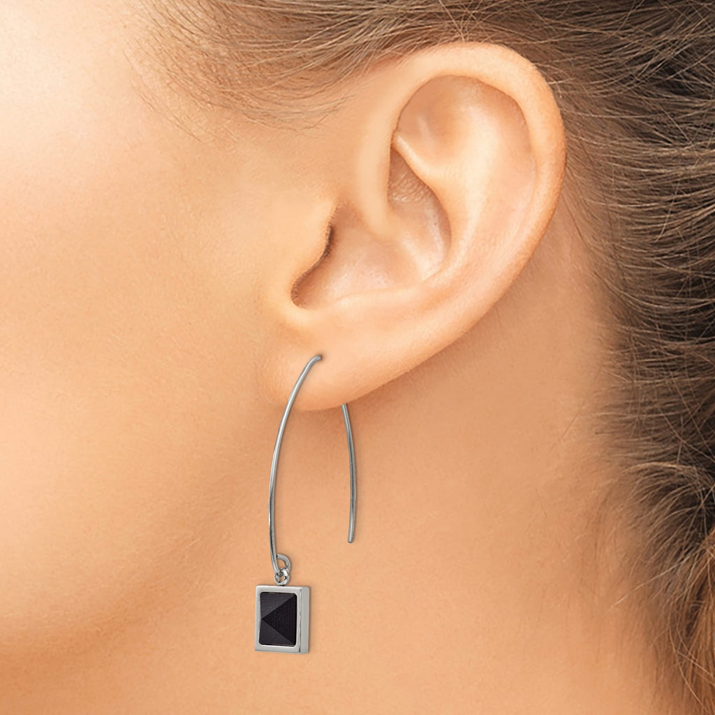 Stainless Steel Polished Threader Earrings for Women