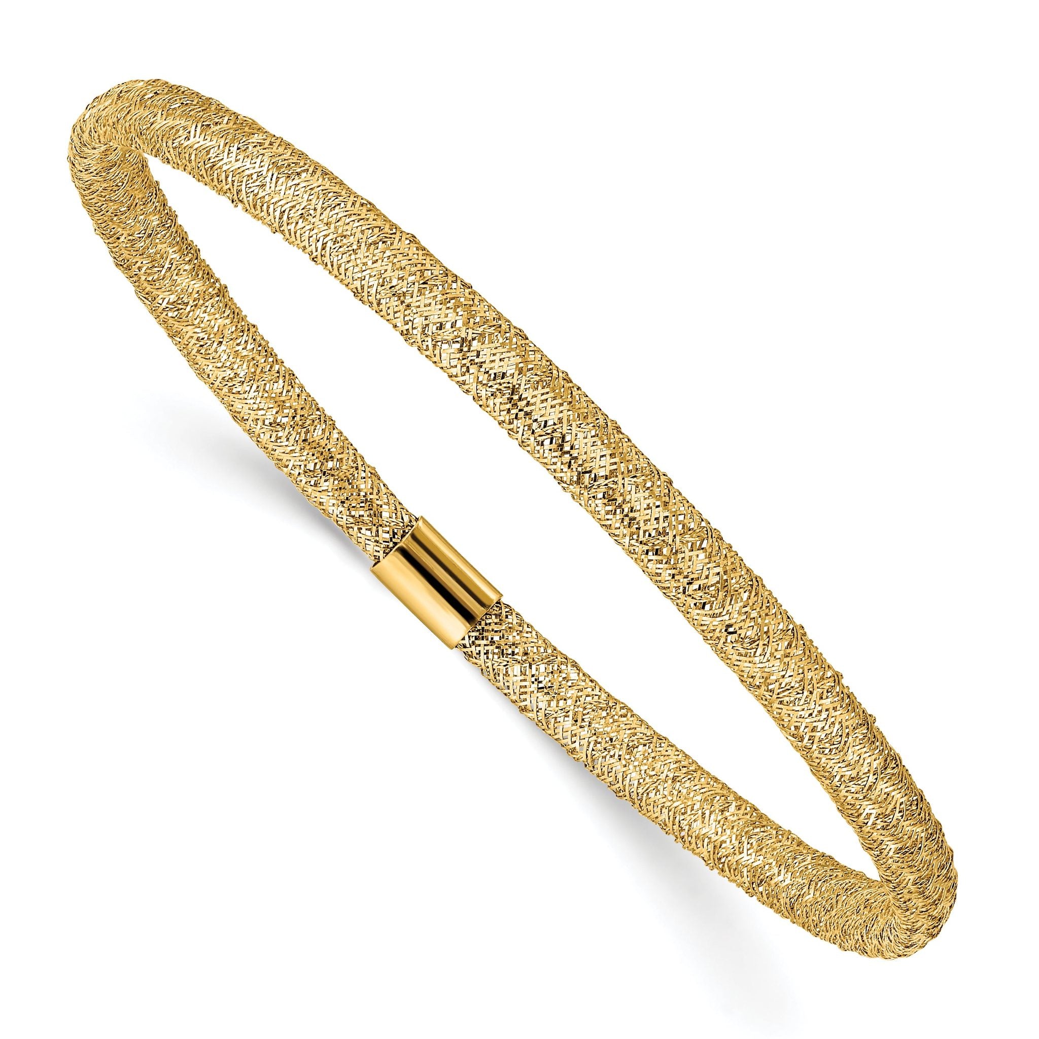 14K Stretch Mesh Bracelet Main image