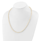 14K Gold Filled 5-6mm White Cultured Freshwater Pearl Necklace