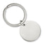 Reversible Circle Key Ring in Stainless Steel