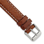Havana Sport Leather Watch Band in Brown, 18mm