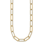 True Origin 14k 8 5/8 carat Lab Grown Diamond VS+ F+ 18 inch Link Necklace