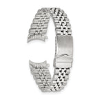 Jubilee-Style Watch Band in Stainless Steel, 18mm