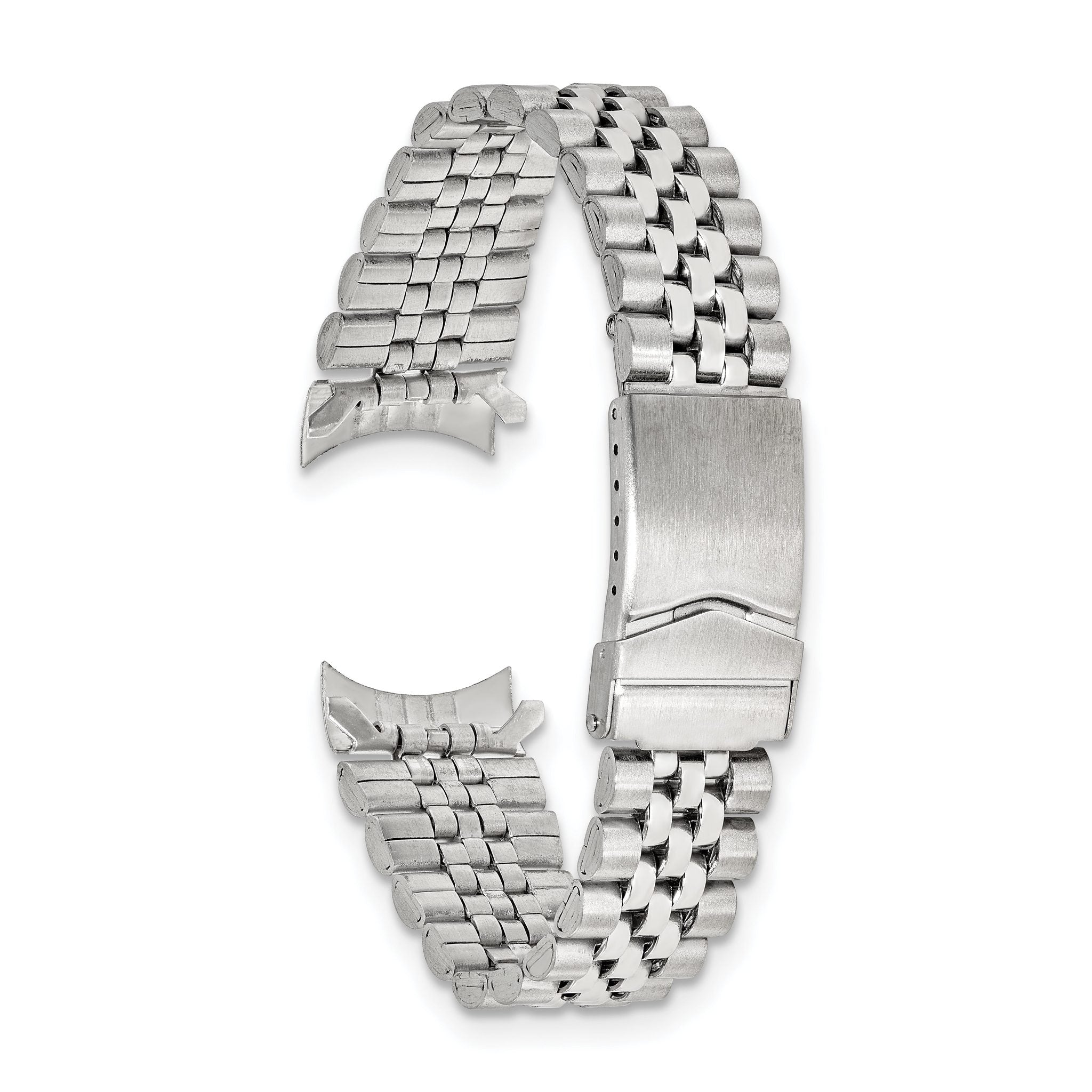 Jubilee-Style Watch Band in Stainless Steel, 18mm
