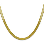 Silky Herringbone Chain in 10K Yellow Gold, 5mm