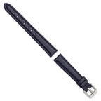 Navy Glove Leather Watch Band with Panerai-Style Buckle, 19mm