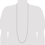 Rolo Chain Necklace in Sterling Silver, 2.8mm