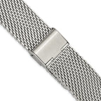 Mesh Watch Strap in Stainless Steel, 22mm