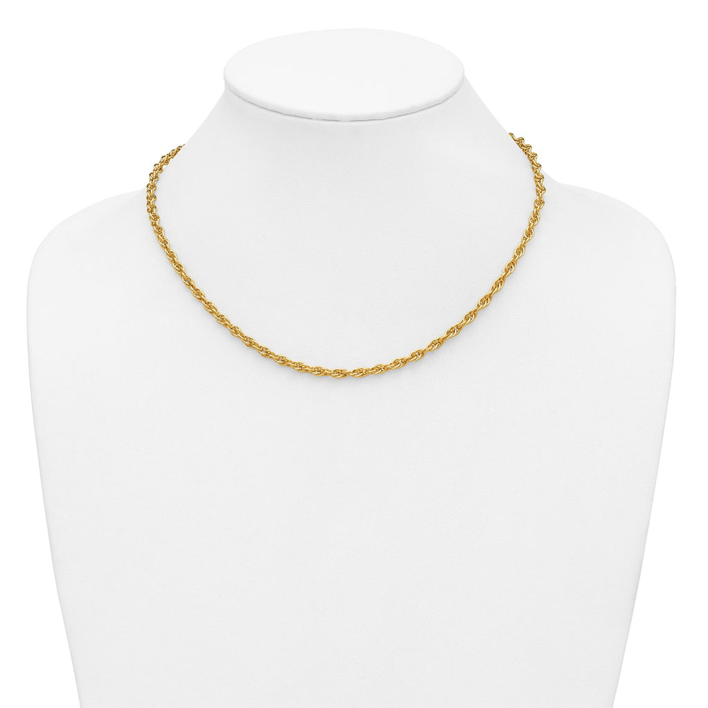 Rope Chain Necklace in 14/20 Gold Filled, 3.8mm