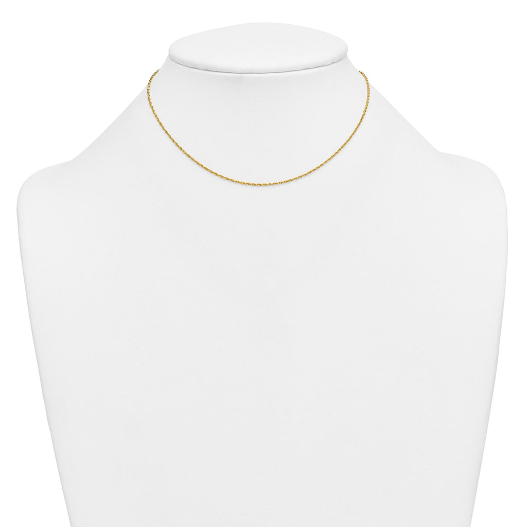 Rope Chain Necklace in 14/20 Gold Filled, 1.2mm