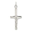 Sophia Jewelers Sterling Silver 925 Polished Crucifix Pendant Anti-Tarnish