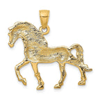 10K 2-D Horse Walking Charm
