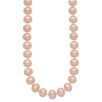 14K Gold Filled 8-9mm Pink Cultured Freshwater Pearl Necklace