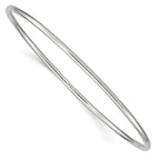 Sterling Silver 925 Women's Polished Slip-On Bangle by Sophia Jewelers