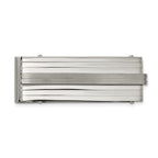 Brushed & Polished Money Clip in Stainless Steel