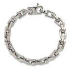 Stainless Steel Brushed and Polished Bracelet for Men