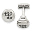 Stainless Steel Polished Stick Shift Cuff Links