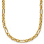 14K Polished Fancy Link Necklace