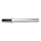 Sophia Jewelers Stainless Steel Tie Bar with Diamond & Carbon Fiber