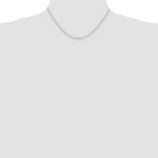 Diamond-Cut Rolo Cable Chain in Sterling Silver