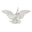 Sterling Silver 925 Men's Eagle Charm with Anti-Tarnish Finish