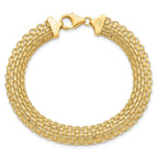 14K Polished Bracelet