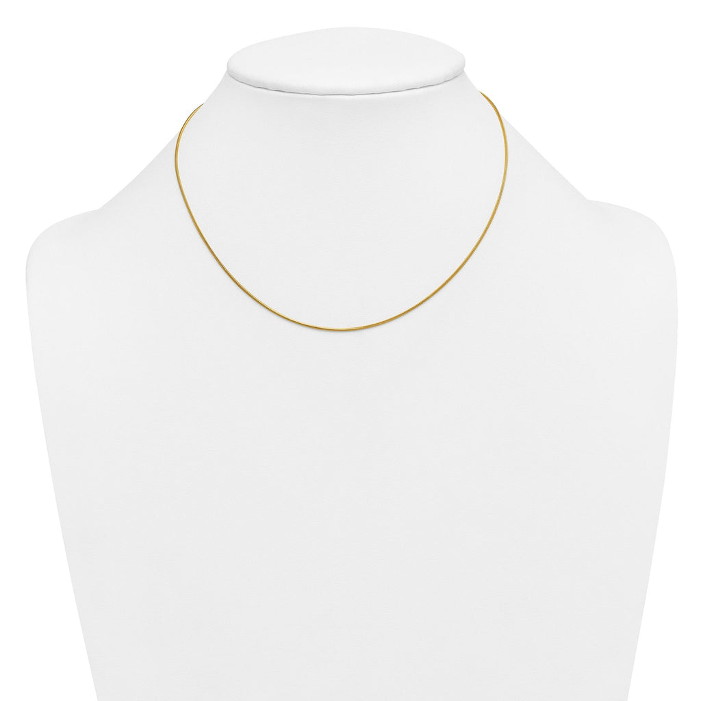 14K Gold Filled Snake Chain Necklace in 1.0mm Width