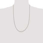 Diamond-Cut Spiga Chain Necklace in Sterling Silver