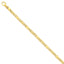 14K Gold Polished Fancy Chain Bracelet by Sophia Jewelers