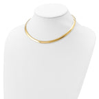 Sophia Jewelers 14K Gold-Plated Sterling Silver Reversible Cubetto Necklace