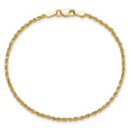 Diamond-Cut Rope Chain in 10K Yellow Gold, 1.75mm