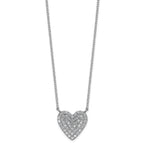 14kw 1/2 ctw Lab Grown Diamond VS+ F+ Round Cluster Necklace