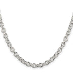 Sterling Silver Cable Chain Necklace 6.1mm