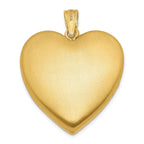 1/20 Gold Filled Grandma 23mm Enameled Family Heart Locket
