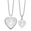 Sterling Silver RH-plated YOU ARE MY... 20mm/12mm Locket/Pendant Set